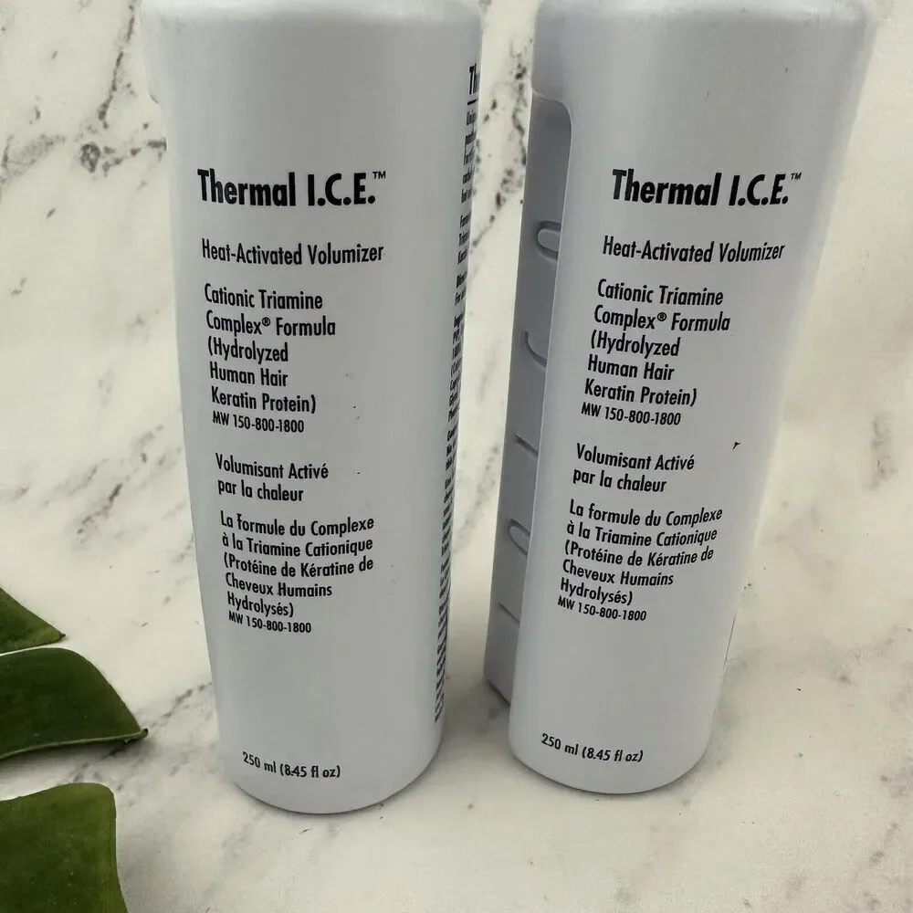 Joico Thermal I.C.E. Heat Activated Volumizer New Lot of 2 8.45 fl oz Bottle Ice